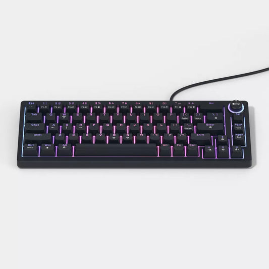 68 Keys Compact RGB Wired Mechanical Keyboard